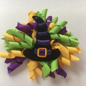 Cute Halloween witch hat hair clip NEW
